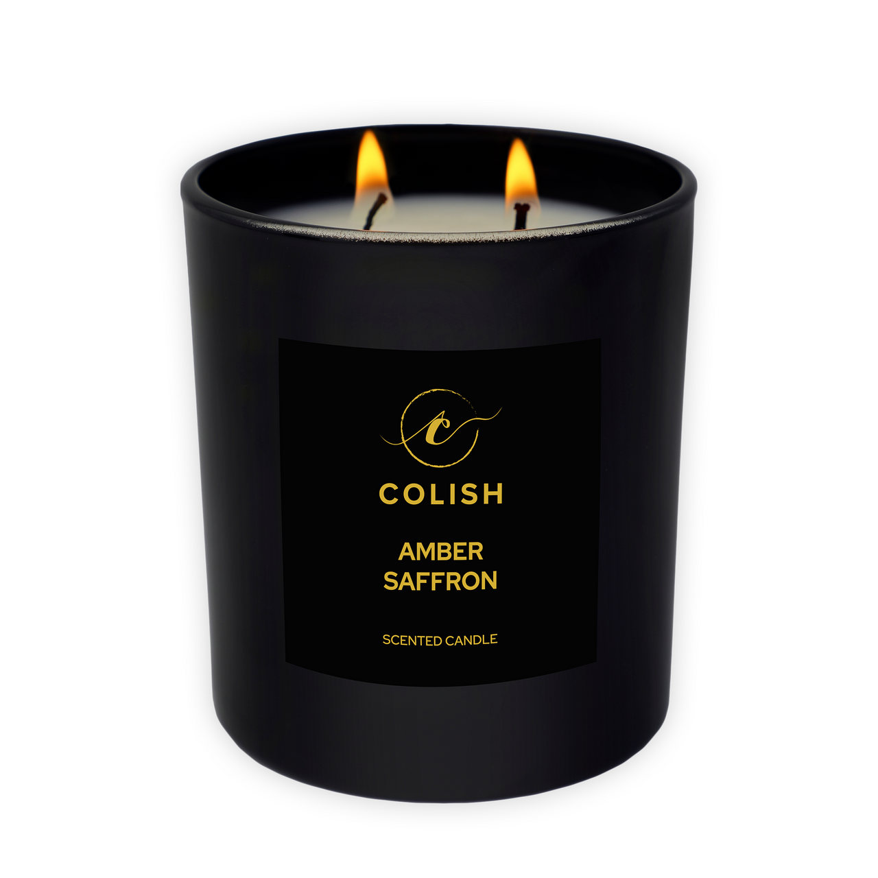 AMBER SAFFRON CANDLE 230G