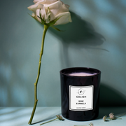 rose vanilla sweet floral best selling candle